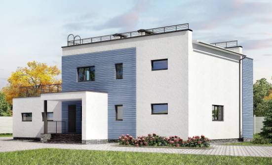 180-012-Л Проект двухэтажного дома, гараж, просторный домик из кирпича Липецк | Проекты домов от House Expert