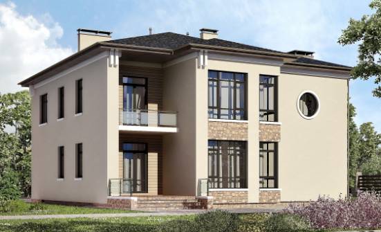 300-005-Л Проект двухэтажного дома, огромный дом из кирпича Липецк | Проекты домов от House Expert