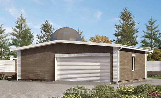 075-001-П Проект гаража из кирпича Липецк | Проекты домов от House Expert