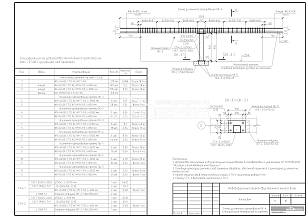 Схема усиленного армирования ОК-4. Спецификация материалов на армпояс
